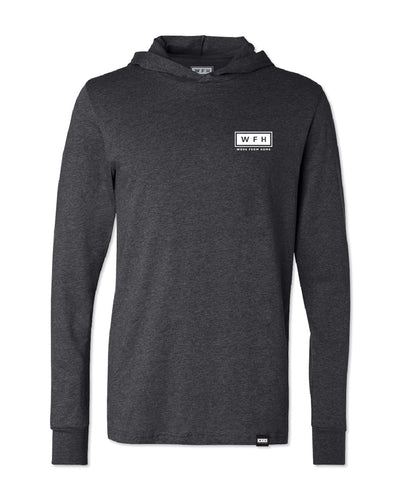 Men's WFH Logo L/S Soft Hoodie - WFHLIFE.com#color_black