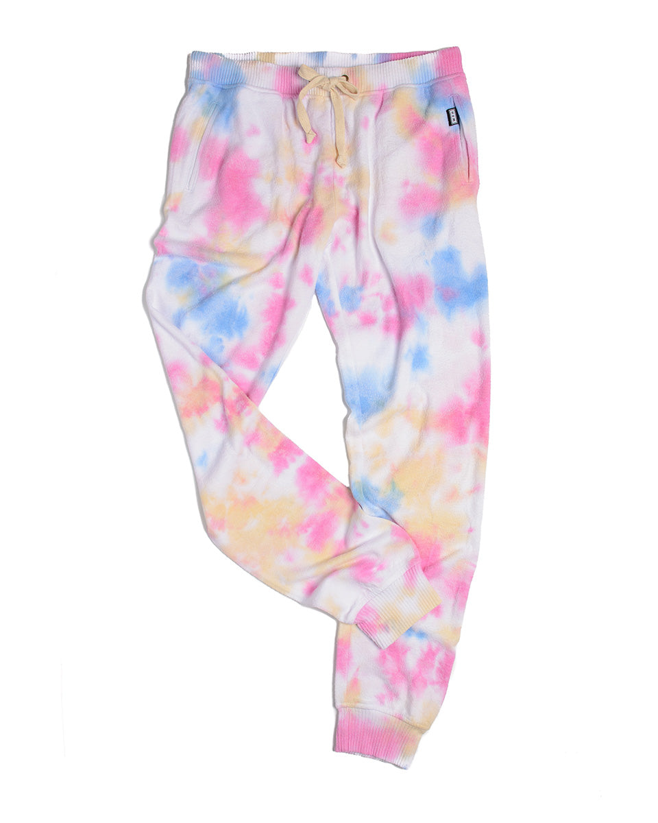 Buy Tamsy Blueberry Tie Dye Fleece Lounge Pant - XL at ShopLC.